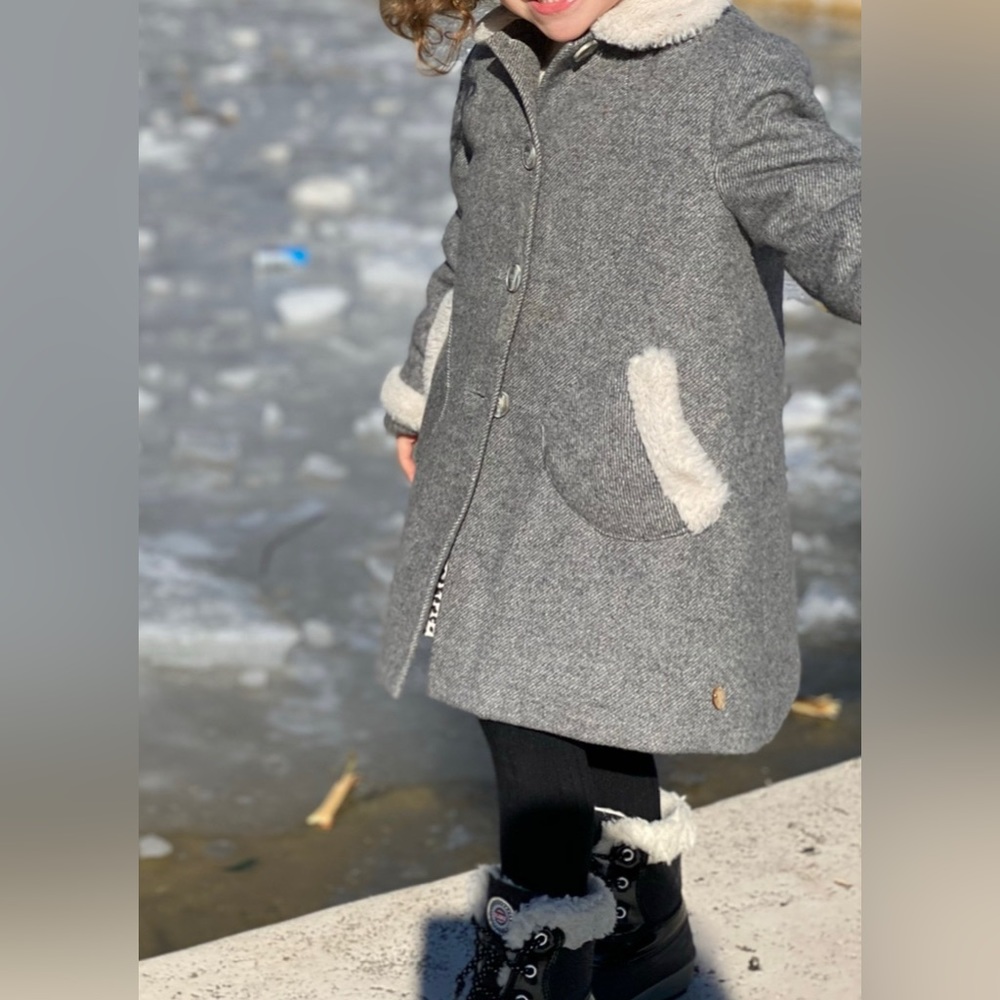 Traditional coat with matching bonnet